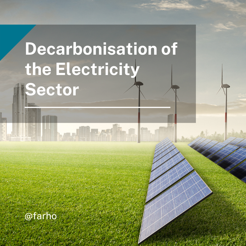 Decarbonisation of the electricity sector